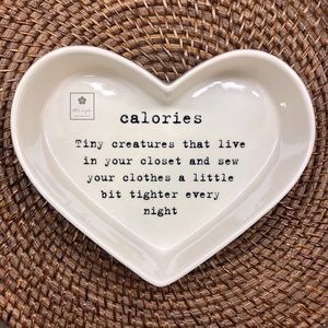 Bloomingville - “Calories at Work” Plate
